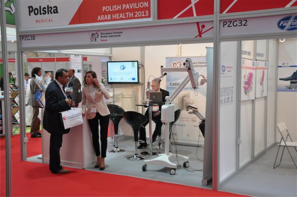 Stoisko AiD na wystawie Arab Health 2013